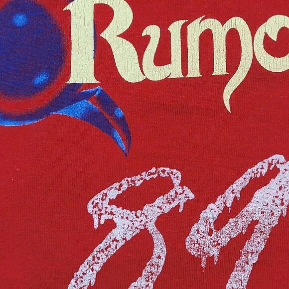 Vintage 1989 Vicious-Rumors Shirt Womens XL 22x18 Crop-Top - Picture 6 of 14